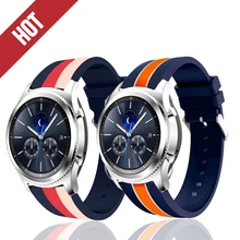 Спортивный ремешок 22 мм 20 мм для samsung gear S2 S3 Frontier Classic huami Amazfit bip ремешки huawei GT 2 galaxy watch active 42 мм 46 мм