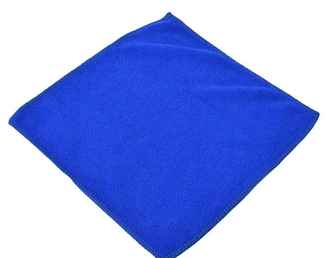 Unisex Children&Adult MINI Microfiber Pure Color Handkerchief 25x25cm Quick-drying Hair Absorbent Small Handkerchiefs