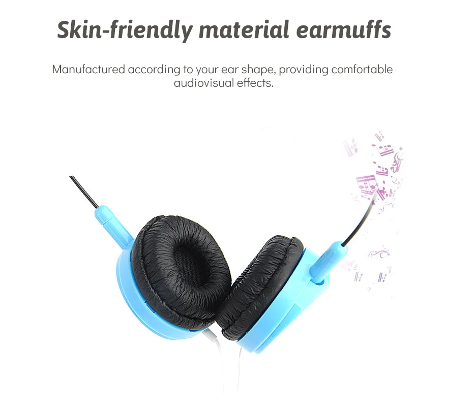 Wired Headphone With Microphone 3.5mm Stereo Music Headphones Portable Sport Headphone For Mobile Phone Computer PC (4)