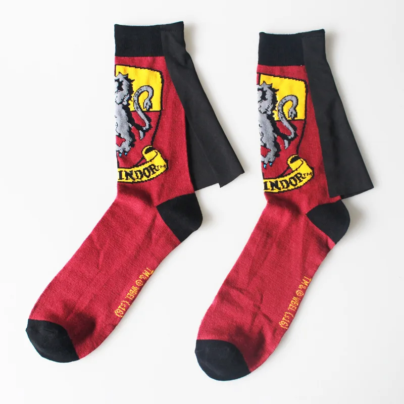 

Men's Socks Batman Superman Personality Handmade Cloak Medium Socks Men's Cartoon Casual Socks Men's Harajuku Men's