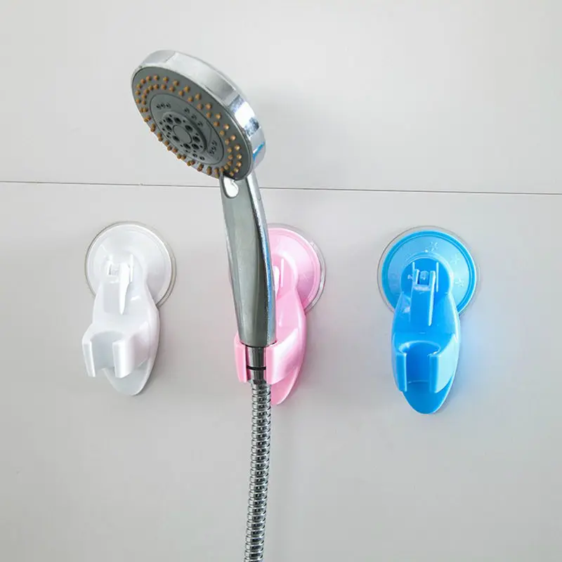 Random-color-Home-Bathroom-Vacuum-Holder-Wall-Suction-Cup-Wall-Mount-Adjustable-Shower-Head-Holder