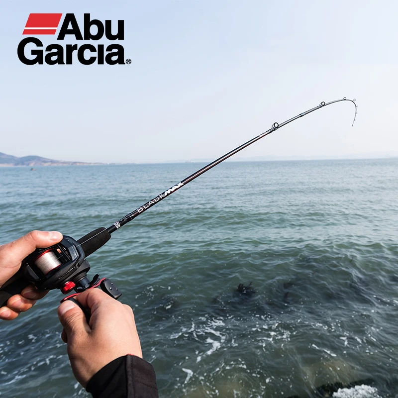 Beste Originele Abu Garcia Black Max BMAX Baitcasting Lokken Hengel 1.98 m 2.13 m M Power Carbon Spinning Vissen Riet