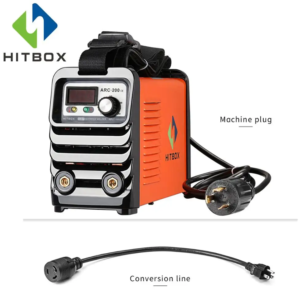 

HITBOX Arc Series Welder Two Voltage To Choose 110V 220V Digital Arc Welding Machine Arc200
