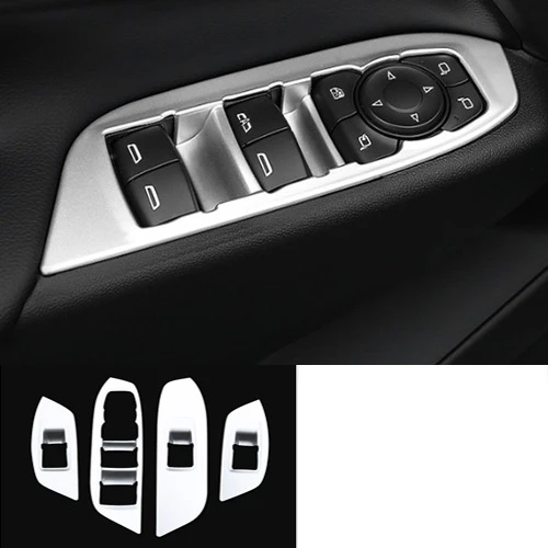 Для Chevrolet Equinox Автомобильный интерьер полный молдинги отделка наклейки автомобильные чехлы автомобильные аксессуары украшение интерьера - Цвет: Glass switch