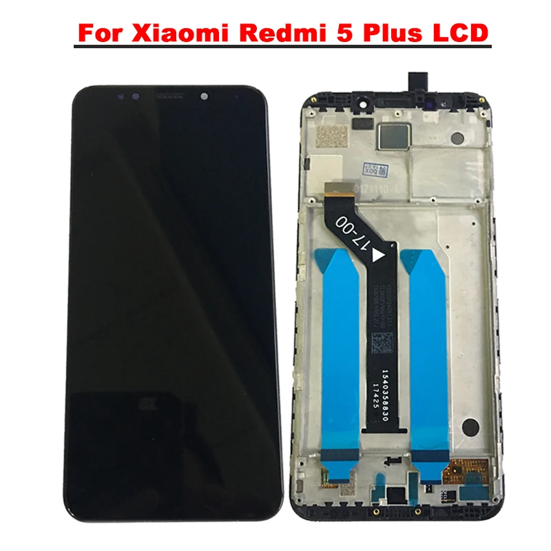 

5.99'' LCD For Xiaomi Redmi 5 Plus LCD Display + Frame 10 Touch Screen Redmi5 Plus LCD Digitizer Replacement Repair Spare Parts