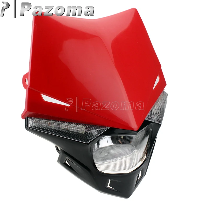 Налобный фонарь светодиодный для мотокросса Honda XR CRF CRM FMX 250 450 200 650|headlights for|headlights