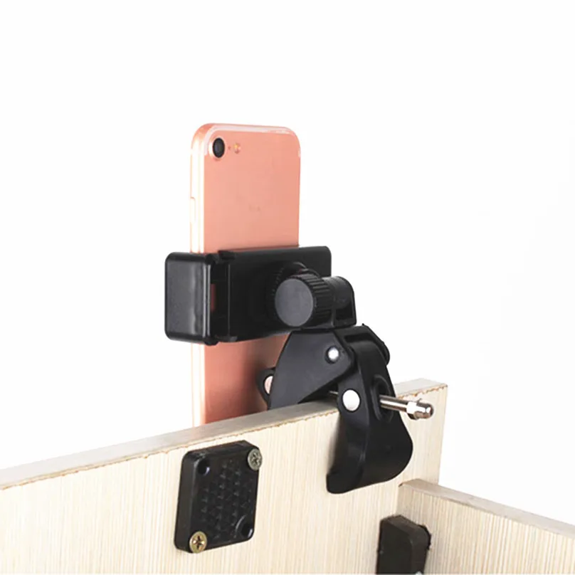 Mobile Phone Anchor Live Broadcast Support Multifunctional Motorcycle Self Cycling Navigation Phone Rack Clip Vertical Rotation (3)