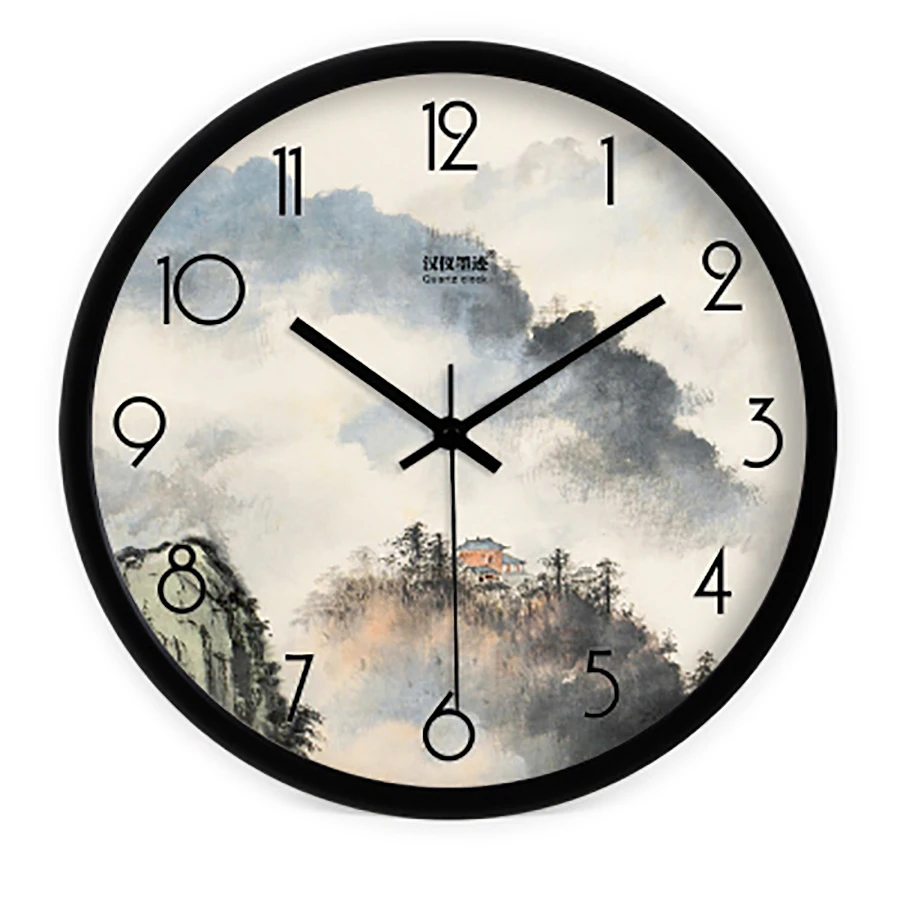 

Antique Chinese Vintage Wall Clocks Home Decor Digital Large Retro Wall Clock Modern Design Klok Living Room Decoration 50A0175