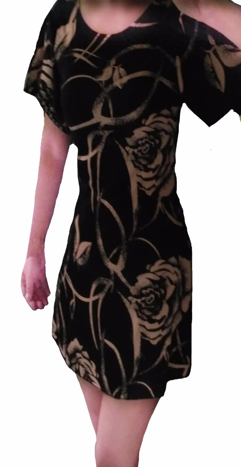 

womens ladies 2018 summer short sleeve printed Floral flower beach Casual party work office mini dress dresses clothes for women