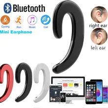 Костная проводимость наушники беспроводной Bluetooth 4,2 Спортивная стерео гарнитура для ноутбука планшет для xiaomi для iphone 7 8X#10