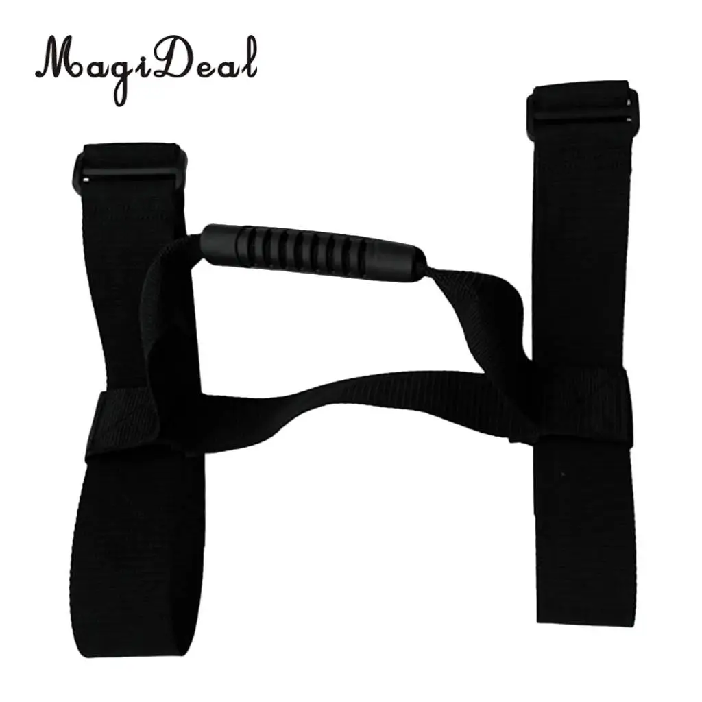 MagiDeal Adjustable Scuba Diving Dive Tank Carry Webbing Strap Holder Carrier - Universal Fits All Air Cylinder Bottle