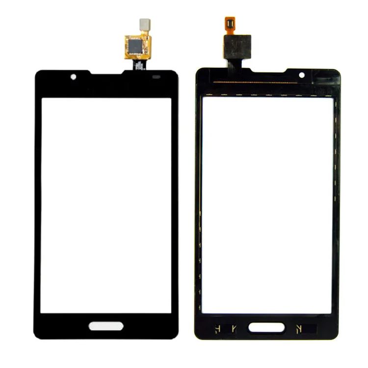

Original New Outer Front Touch Screen Digitizer Glass Panel Replacement for LG Optimus L7 II P710 L7X P714 Black