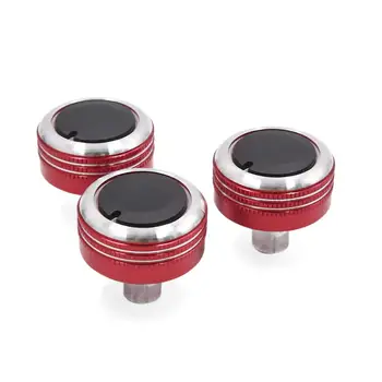 

Uxcell 3Pcs Red Air Condition Heater Panel Control Switch Knob for 2014-2016 Mazda 3 Axela