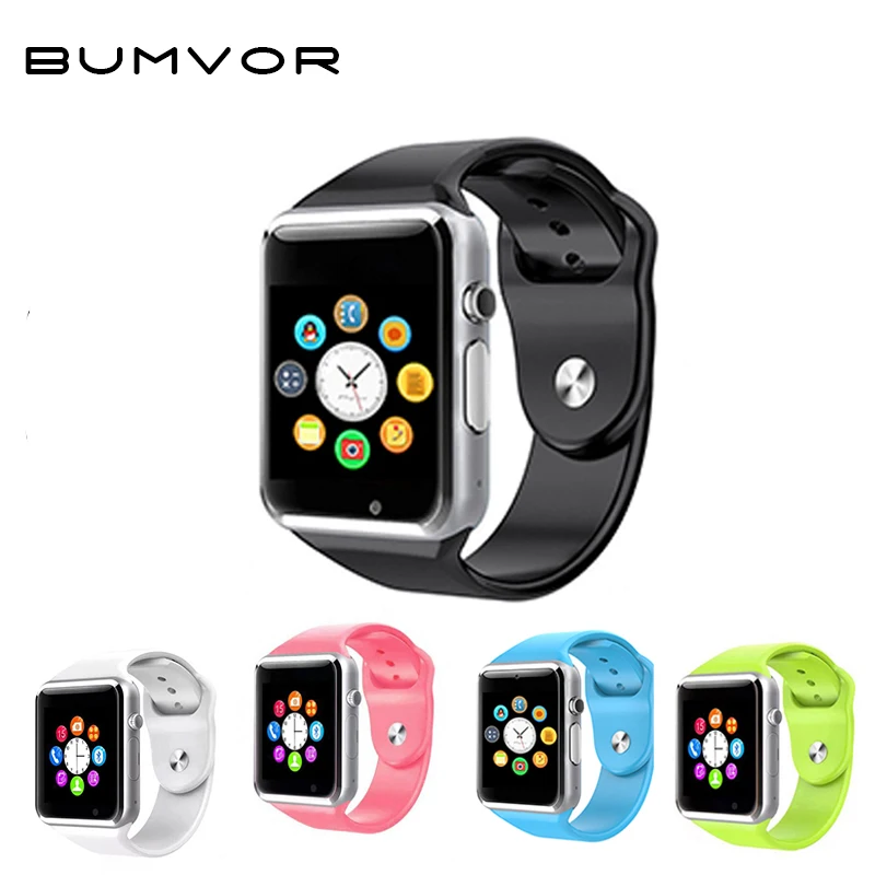 

BUMVOR Original Smart Watch GT08 Clock With Sim Card Slot Push Message Bluetooth Connectivity Android Phone men's watch
