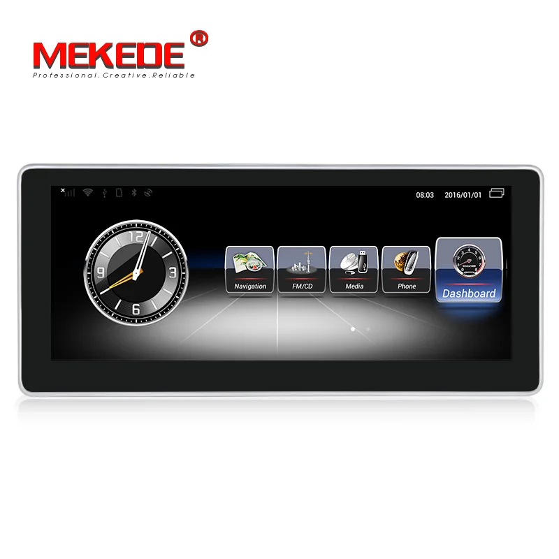 MEKEDE автомобильный мультимедийный плеер 10,25 ''Android 7,1 Автомобильный DVD Радио аудио gps плеер для Benz GLK класс X204 2008- 3+ 32G