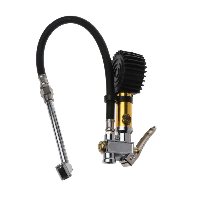 

220PSI Tire Pressure Gun Motor Car Manometer Tester Gauge Meter Air Inflator Car Accessories