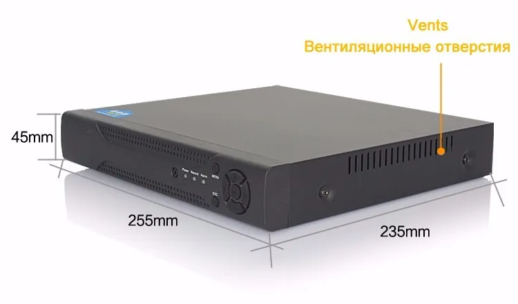 Hisiclion Chip Dahua Exterior Metal Case 16 Channel 1080P,1080N,960P,720P,960H Four in One TVi NVR AHD DVR picture 08