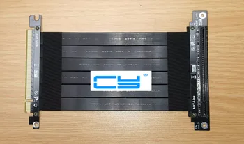 

10pcs/16 PCI-E 3.0 x16 flexible flat cable ForCM VGA Cooler Master vertical graphics card holder kit 128Gbps Gen3 Riser PCIe 16x