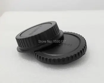 

10pcs/ SLR camera body cap rear lens cap front cover for Canon for Nikon