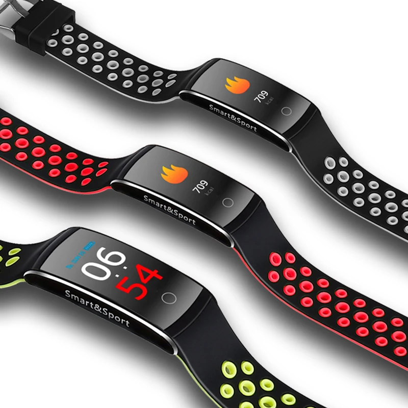 RollsTimi Bluetooth водонепроницаемые спортивные Смарт часы для женщин монитор