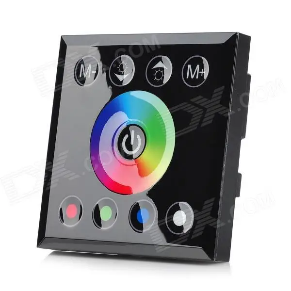 4 канальный LED RGB контроллер Сенсорная панель Диммер для полосы модуля (DC 12 V/24 V)