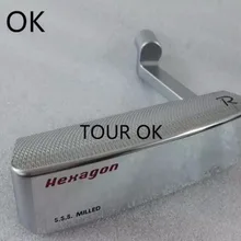 Новые головки для гольфа HexagonTOUR OK Гольф толкающие головки клюшек для гольфа с головкой головы клубов