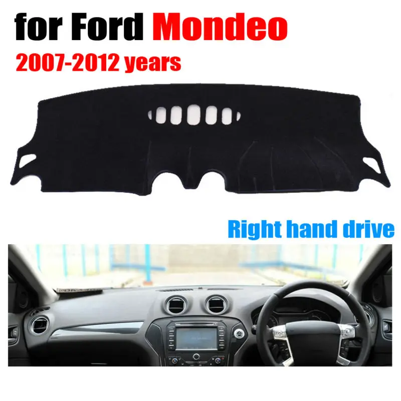 Приборная панель автомобиля покрывает коврик для Ford Mondeo 2007-2012 лет правый руль