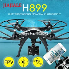H899 Радиоуправляемый квадрокоптер HuanQi 899 большой беспилотный HQ899 БПЛА 2,4 г 4CH 6 оси вертолет может добавить HD 5MP WI-FI FPV CAM VS H502S H11WH