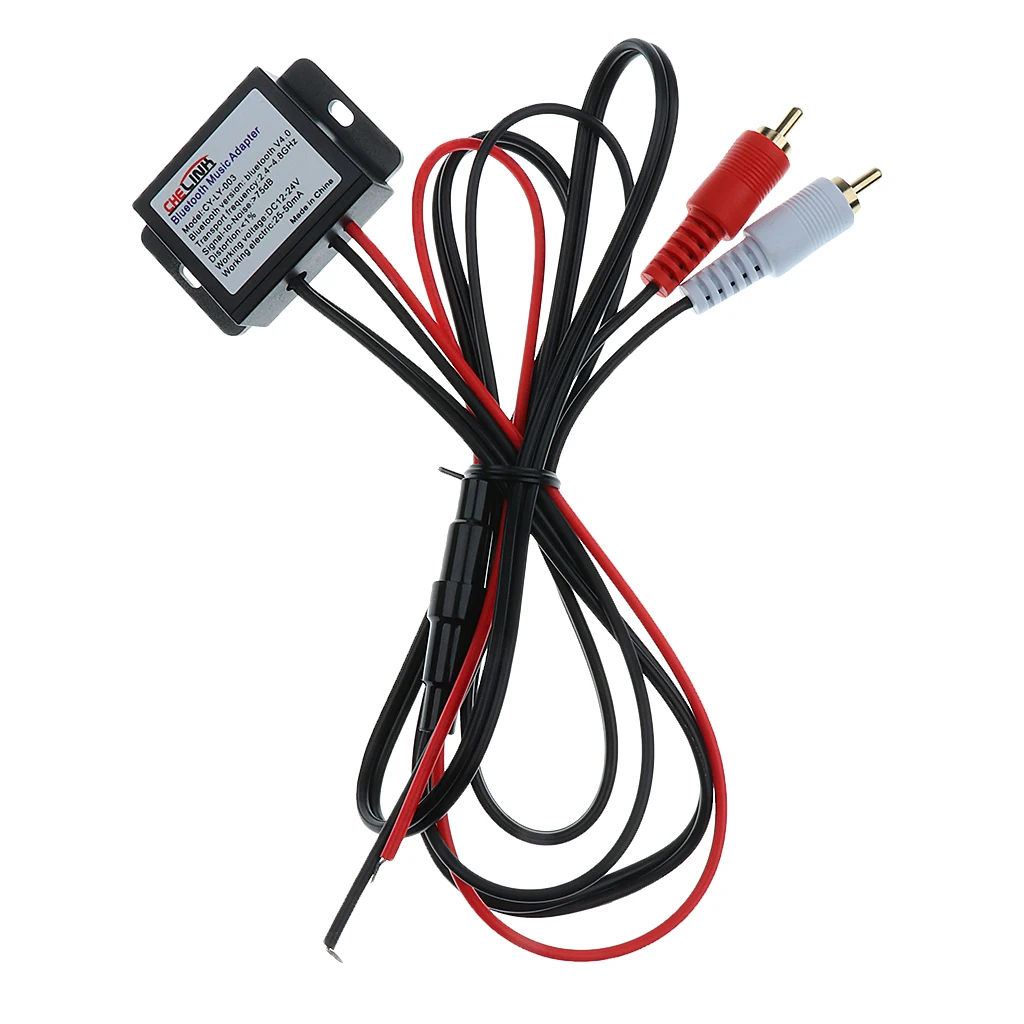 Автомобильный адаптер Bluetooth 12 24 В постоянного тока Aux V4.0 музыкальный ресивер