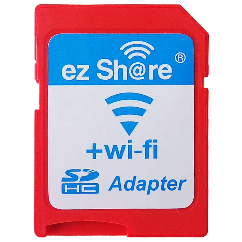 Горячая Распродажа беспроводной WiFi TF Micro SD на SD адаптер камера карта памяти Поддержка 8 ГБ 16 ГБ 32 ГБ карта памяти Micro SD ридер - Емкость: ez Adapter