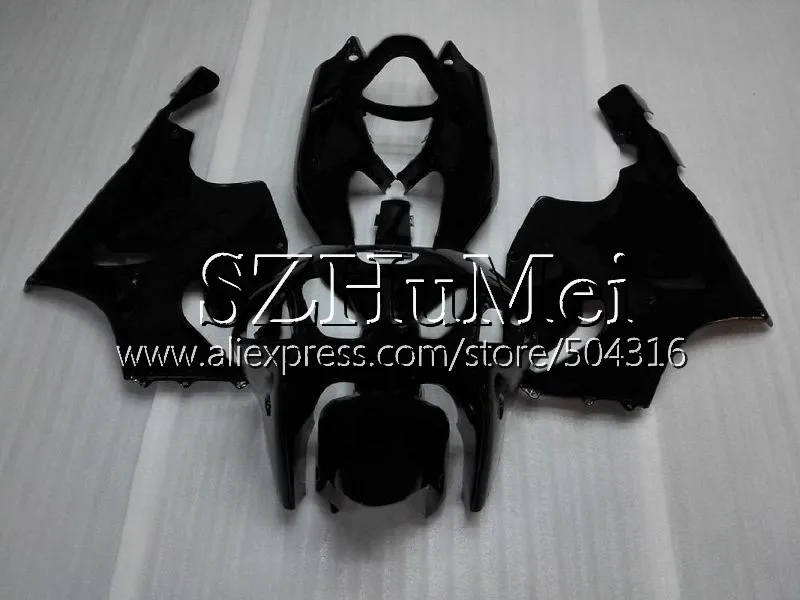 Корпус для KAWASAKI NINJA ZX-7R синий белый ZX750 ZX 7R 96 97 98 99 00 01 02 03 3HS13 ZX7R 1996 1997 1998 1999 2000 2003 обтекатели - Цвет: No.  8 Matte black