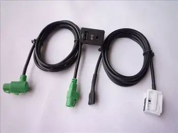 

AUX USB Adapter Aux Interface Switch Harness for BMW X5 X6 E90 E92 E93 Z4 E89
