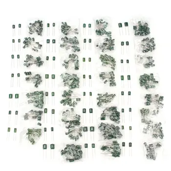 

2017 Best Promotion Convenient 31value x 20pcs=620pcs Capacitors Pack 100V Mylar Film Capacitor assorted Kit (2A102J-2A822J)