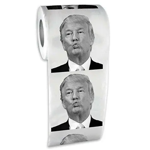 4 эмоций Tissue Political вечерние Y подарок-розыгрыш голосование Дональд Трамп Wipe