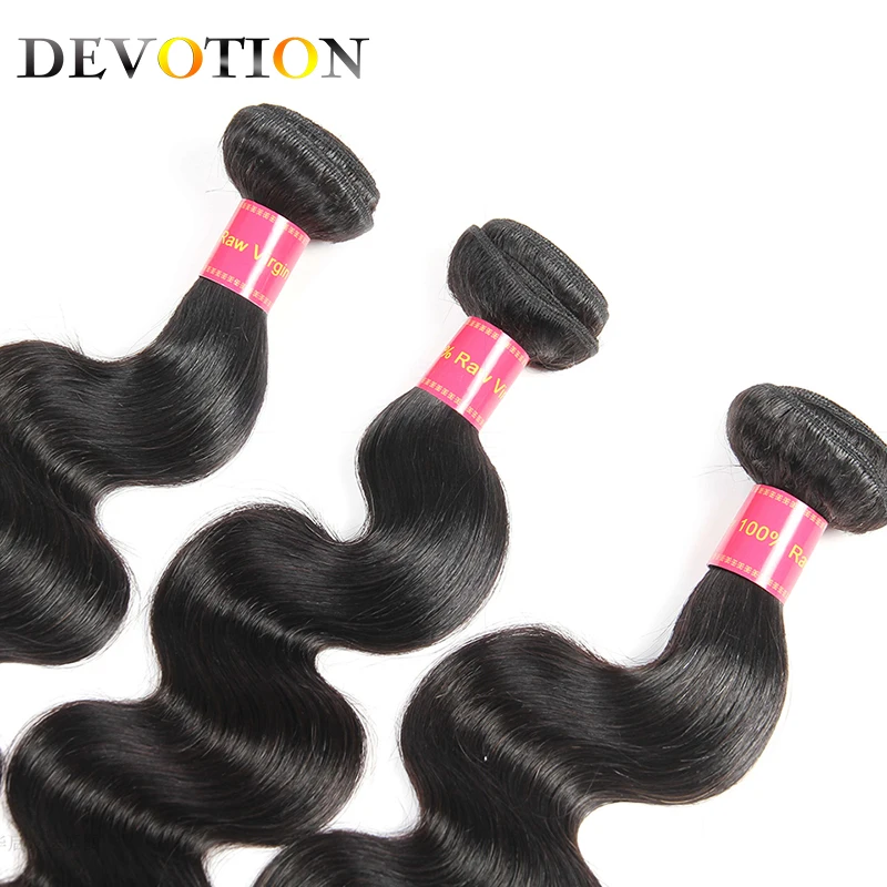 Devotion Hair Indian Body Wave 4 Bundles 100% Human Hair Extension Raw Indian Hair Natural Black Color Non Remy Hair Extensions Devotion Hair Indian Body Wave 4 Bundles 100% Human Hair Extension Raw Indian Hair Natural Black Color Non Remy Hair Extensions