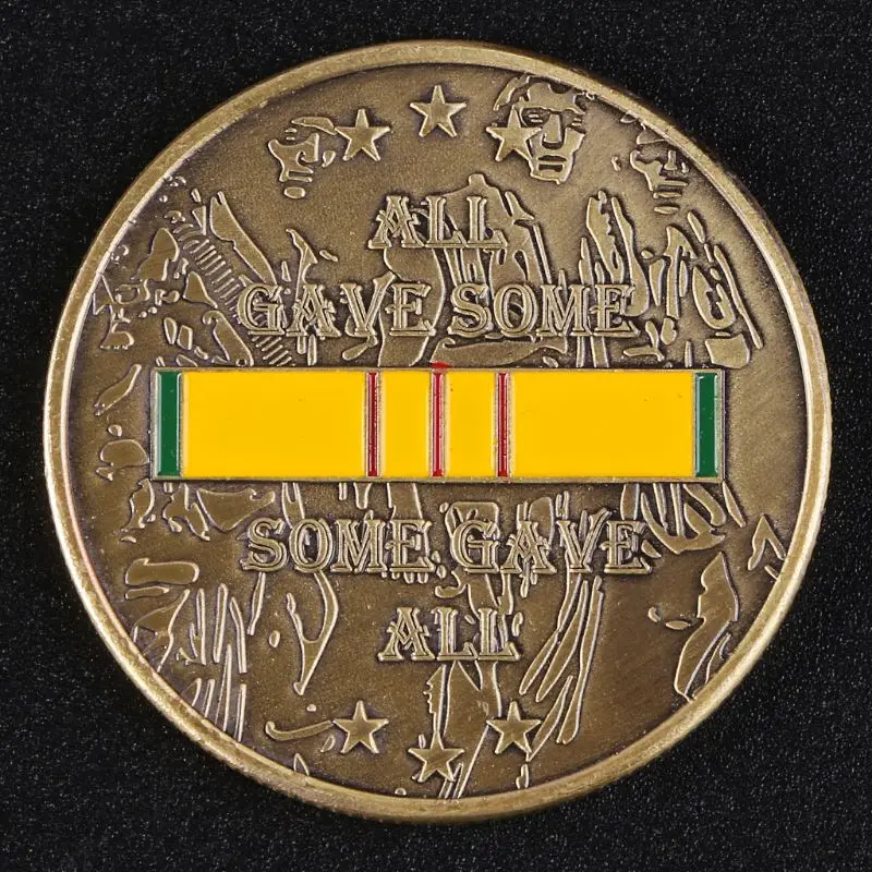 Памятная монета со звездой вьетнамской войны|Безвалютные монеты| |