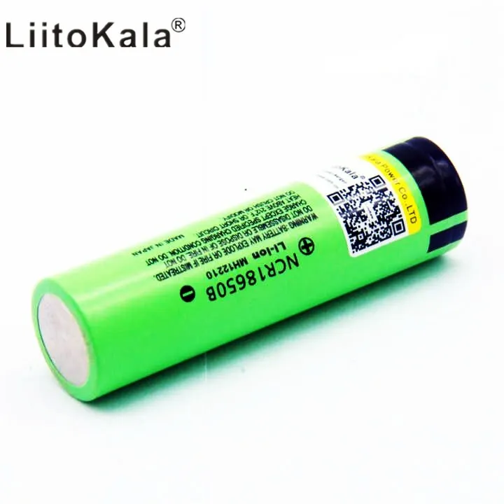 liitokala 18650 3400mAh литий-ионный аккумулятор NCR18650B 3,7 V 3400 аккумулятор