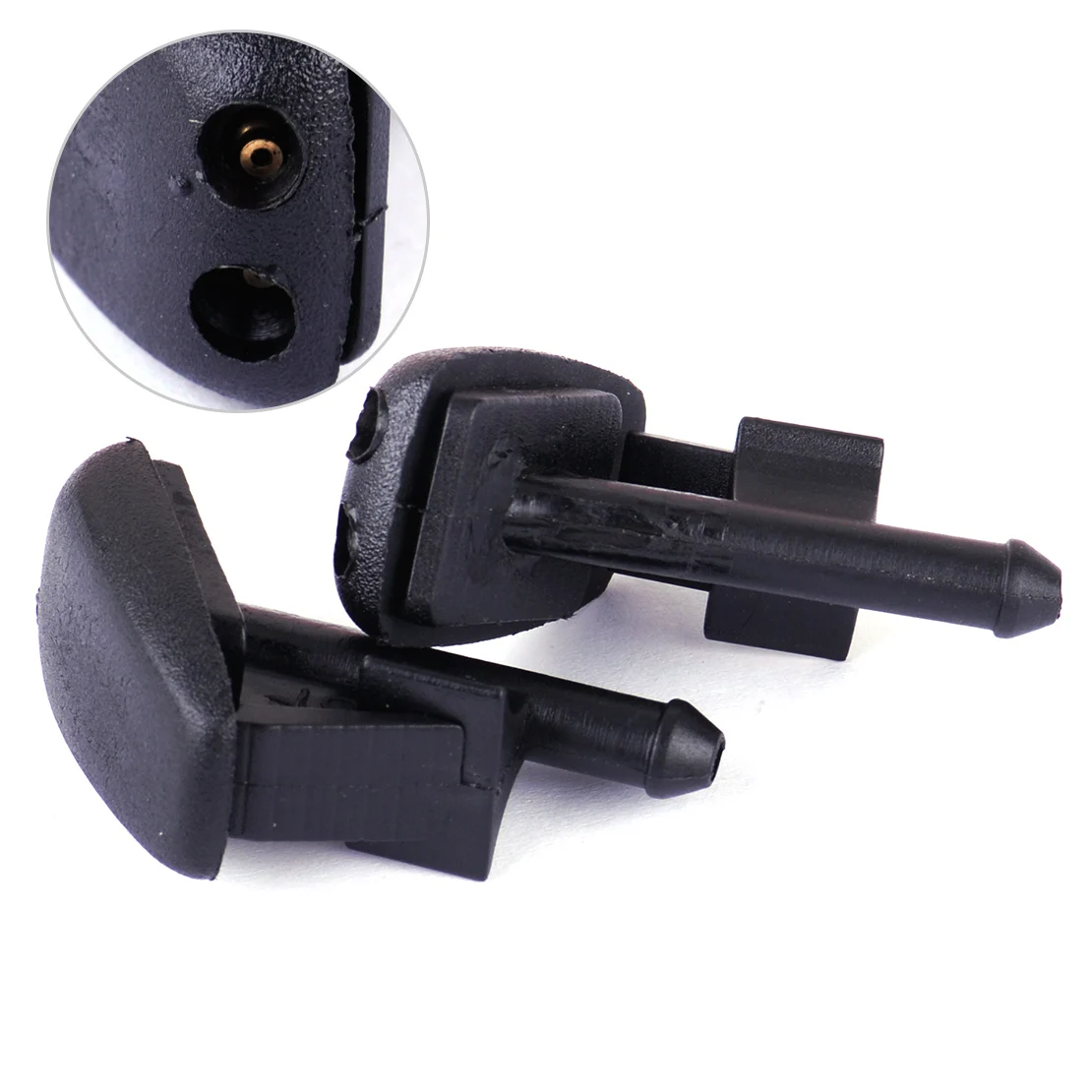 beler 2pcs 61601384859 Windshield Spray Nozzle Washer Fit for BMW E36