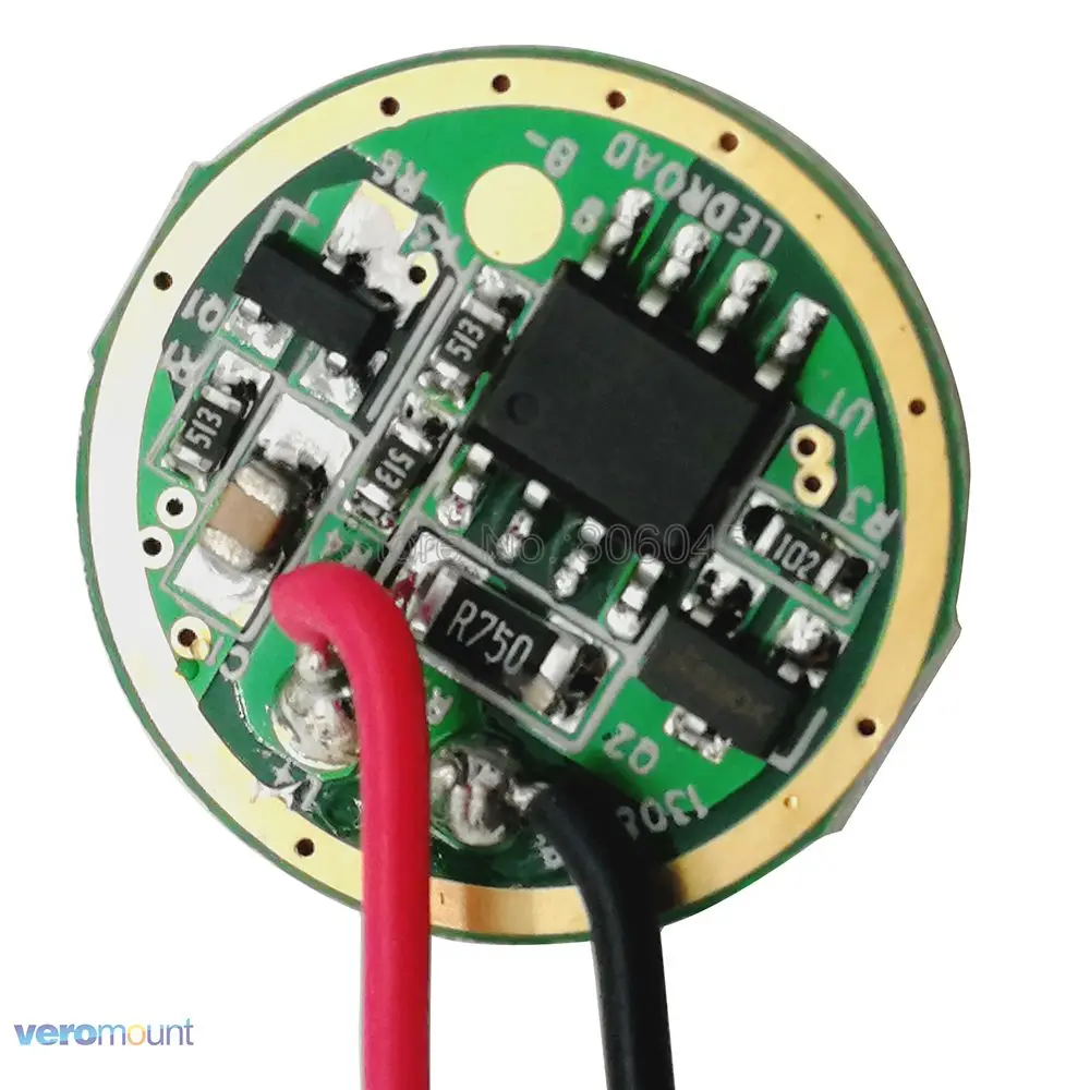 P4 Q3 Q5 светодиодные драйверы для 1 шт. Cree XRE XPE XPG XTE 3 Вт светодиод высокой мощности