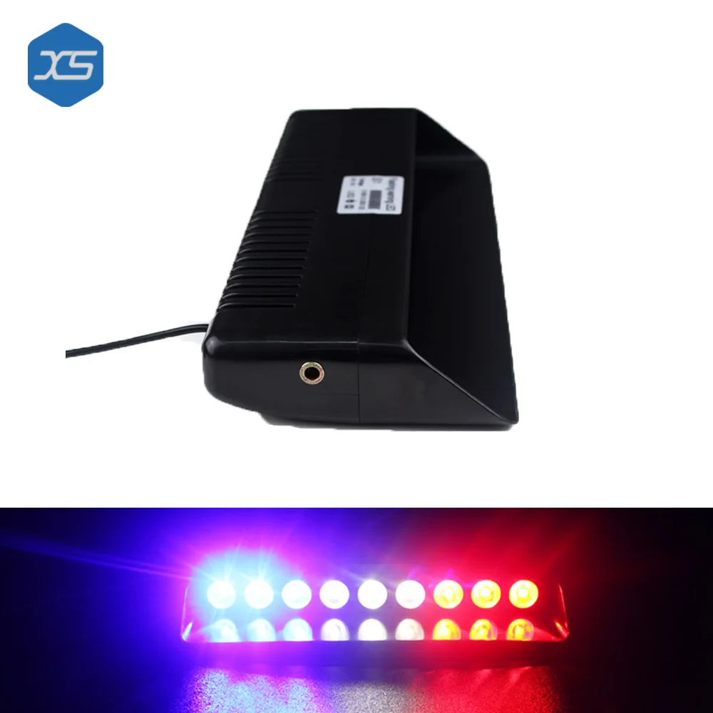 9 LED 12V Car warning light Led Automotive flash light driving caution