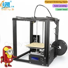 Лидер продаж! Creality 3D Ender-4 автоматическое выравнивание core-XY 3D принтер v-слот DIY комплекты с нити мониторинга сигнализации potection лазерная головка