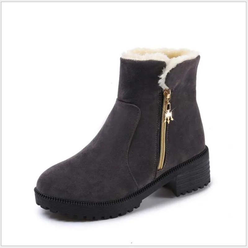 womens non slip ankle boots