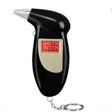 Цифровой тестер алкоголя анализатор детектор ЖК-экспорт качество транспортных средств ABS Материал завод прямые продажи