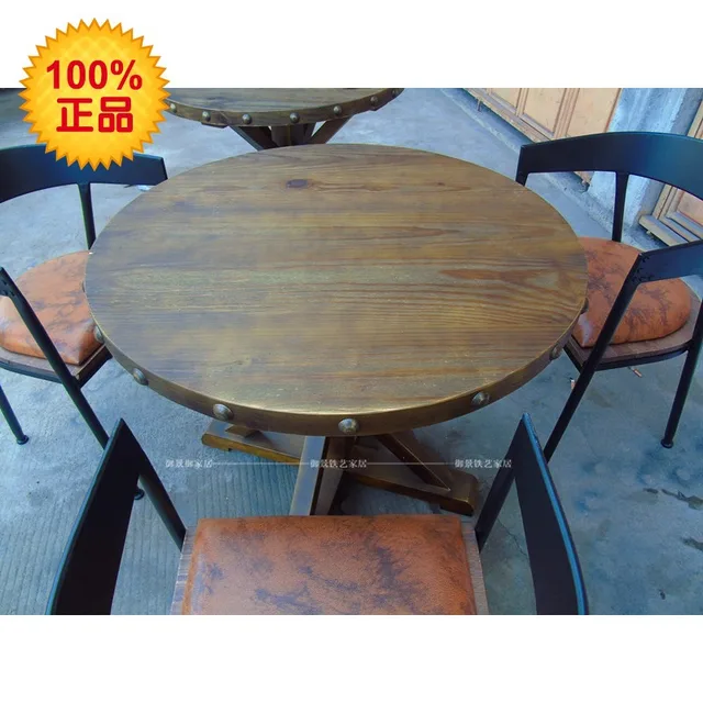 American French Retro Antique Wood Furniture Pine Round Table To Do American French Retro Antique Wood Furniture Pine Round Table To Do The Old Style Coffee
