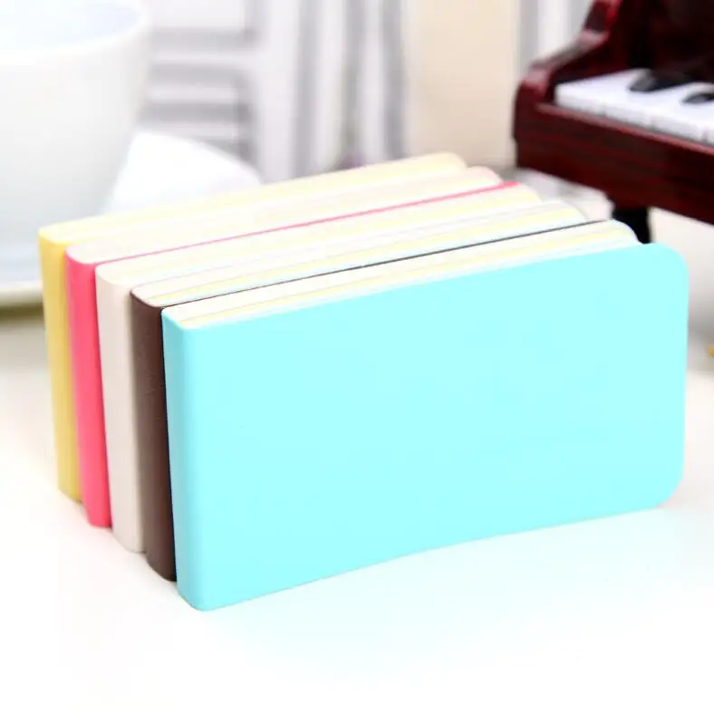 Kawaii канцелярские принадлежности портативный Post It Sticky Notes Ретро Сгущает мини-блокнот 3 шт./партия листы для раскрашивания счета блокнот для заметок