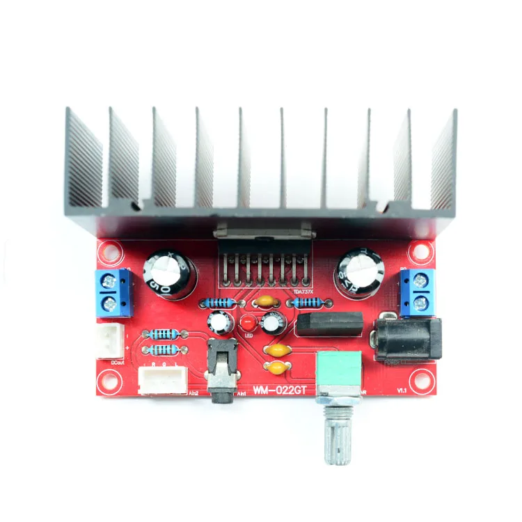 CIRMECH TDA7377 2,0 Усилитель каналов Одиночная мощность DC 12 30 Вт компьютерный усилитель двухканальный динамик аудио усилитель плата