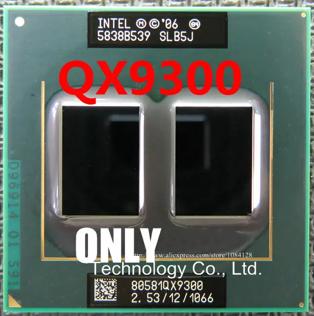 Оригинальный процессор Intel QX9300 SLB5J 2 53 ГГц 1066 МГц FSB Socket P рассеянные детали для PM45