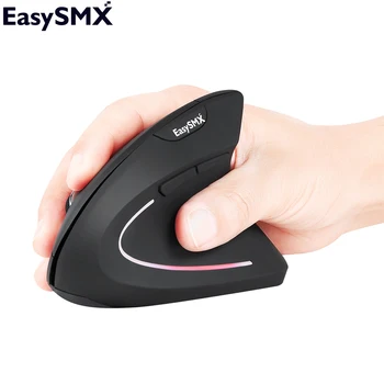 

2.4G Wireless Vertical Mouse EasySMX G814 Computer Mouse 4 DPI Settings 6 Buttons Optical Ergonomic Mice For Laptop PC Mouse