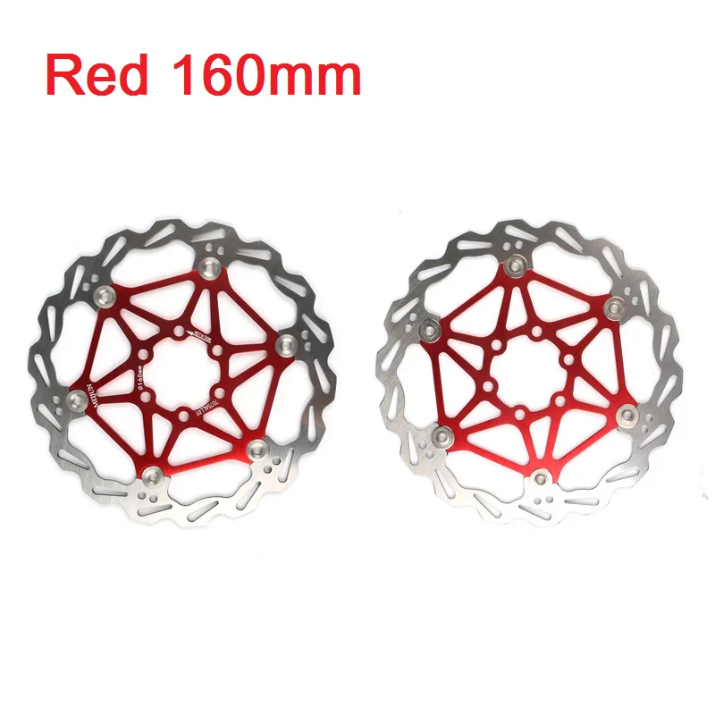 2 шт. горный велосипед диски 160/180/203 мм 6 отверстий велосипед плавающий ротор дискового тормоза с 6 Болты велосипедные велосипед запчасть диска