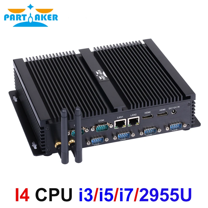 Безвентиляторный Barebone Мини ПК Core i7 5500U i5 4200U i3 5005U Windows 10 прочный ITX корпус промышленный компьютер 2 LAN HDMI 6 COM неттоп Безвентиляторный Barebone Мини ПК Core i7 5500U i5 4200U i3 5005U Windows 10 прочный ITX корпус промышленный компьютер 2 LAN HDMI 6 COM неттоп